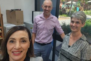Tami Photinos, Perry Judd and Tania Wood at TPCH