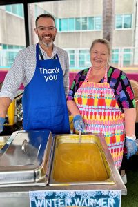 RBWH staff enjoying the Winter Warmer RBWH staff enjoying the Winter Warmer
