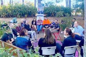 Yarning Circle in the Healing Garden for National Aboriginal and Torres Strait Islander Children's Day