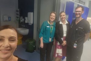 Visit to upgraded Short Stay Unit