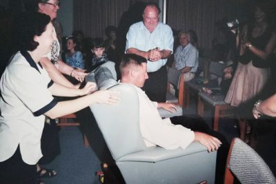 Weddng held in the Chapel at Caboolture Hospital 