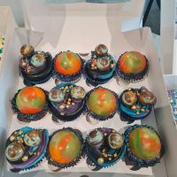 Alison Pickering’s winning entries for Best Decorated cupcakes
