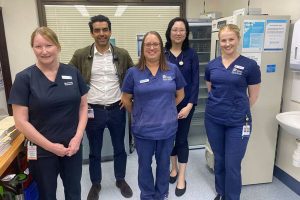 Members of the Infection Management Service at TPCH