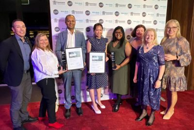 Group of CKW staff at the Metro North Research Awards 2023