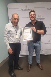 Thomas Georgeson the Paul Zimmerman Award winner for the Best New Investigator