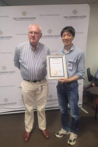 Keibun Liu the People's Choice Award winner 