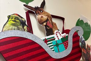 Ward 1B's entry 'Shrek the Halls'