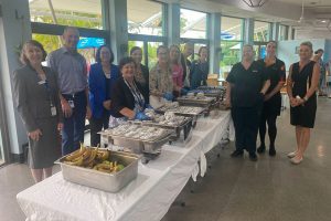Board members at TPCH breakfast