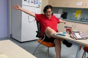 Marisa Shillam the Infection Control Nurse at Caboolture Hospital 