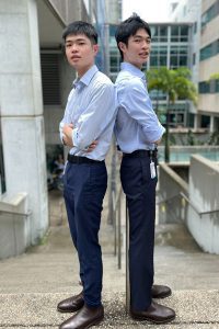 RBWH 2024 medical interns Lintaro and Shintaro