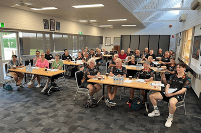 Volunteer and Consumer Program for COH, completed their annual mandatory training requirements at the Brighton Wellness Hub.