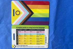Pride launch swing tags