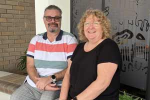 Project Lead Day Medical Treatment Unit, Lesley Murphy and RBWH BISH Kidney Services Nurse Unit Manager Mike Terry.