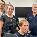 The Rehabilitation Engineering Centre help Christopher to take to the sky