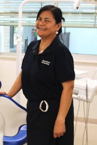 Beth a dental assistant at Stafford Dental Clinic