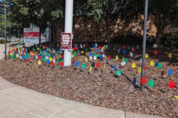 Sea of Hands at RBWH