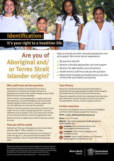 Accurate Indigenous Identification: It’s your right to a healthier life
