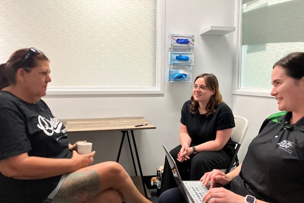 Caboolture clinic in action