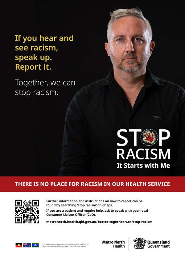Anti-racism poster