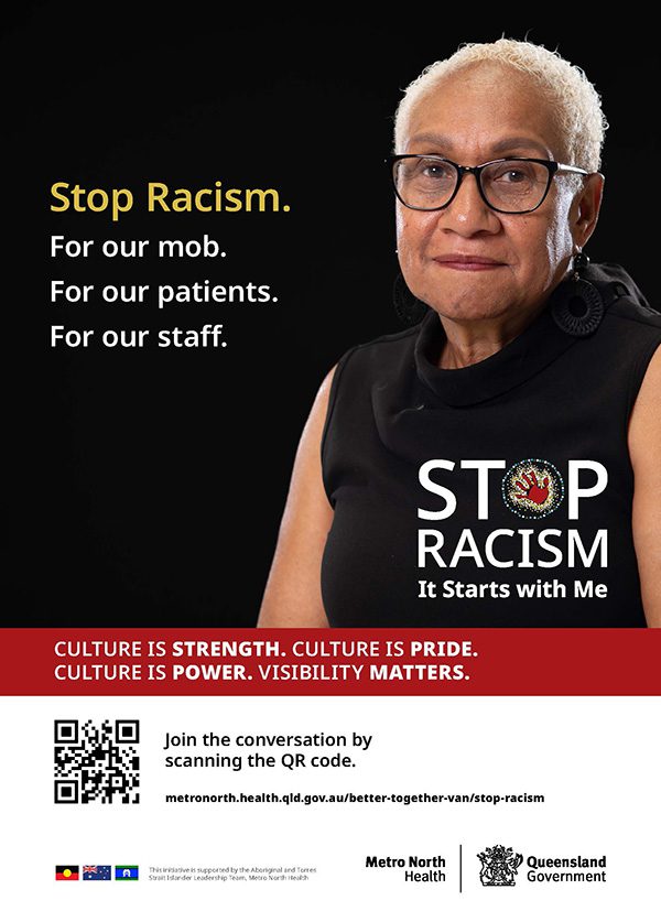 Anti-racism poster