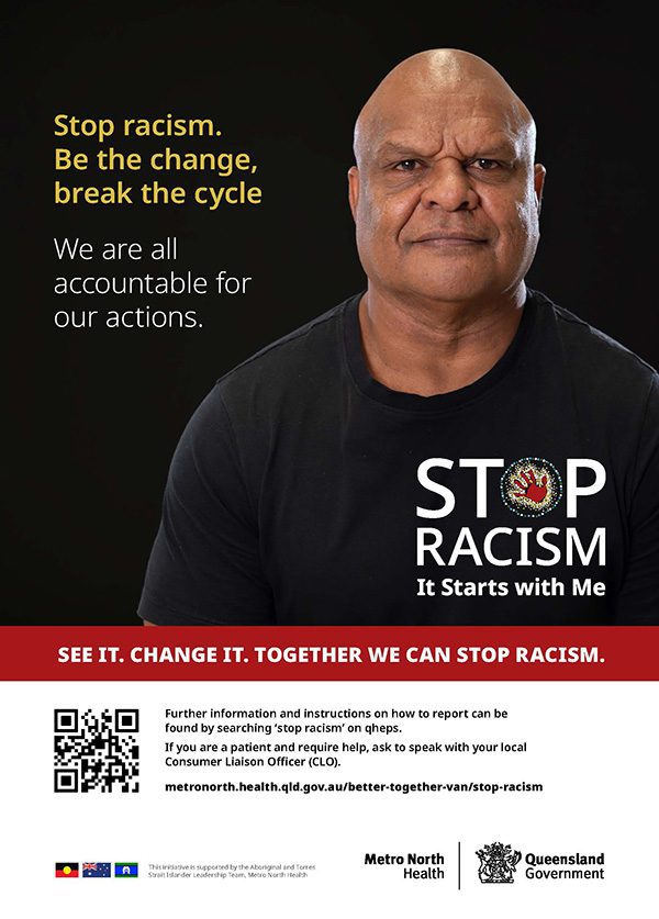 Anti-racism poster