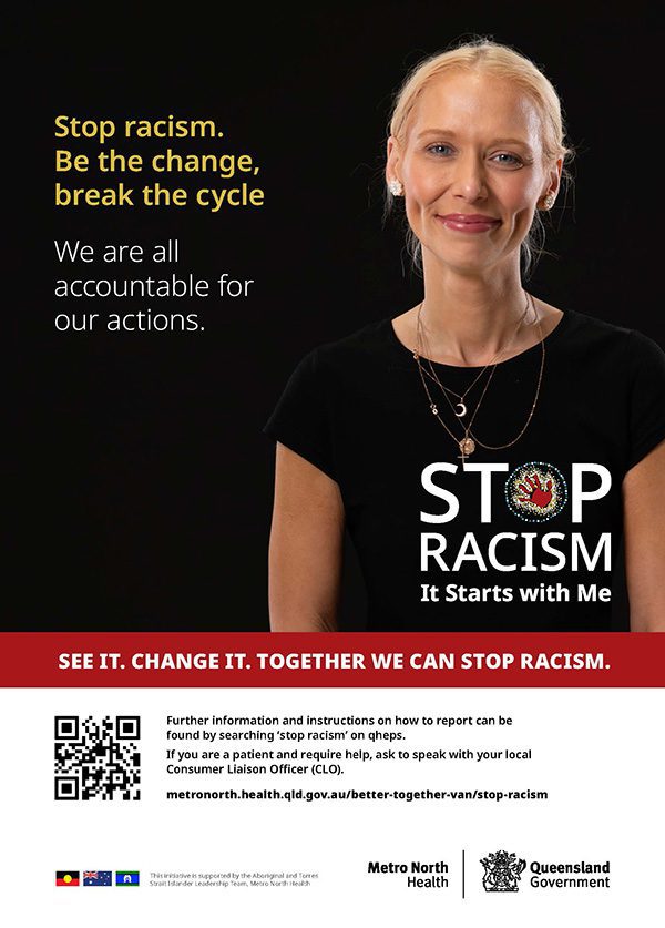Anti-racism poster