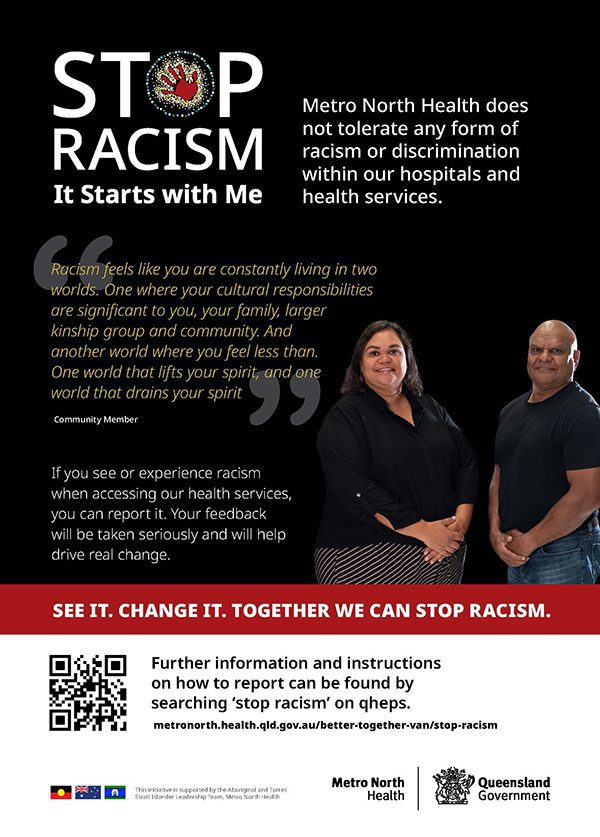 Anti-racism poster