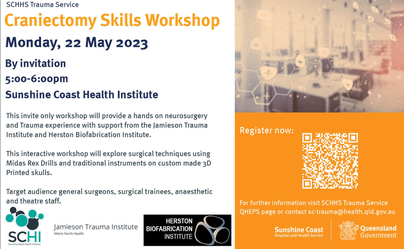 craniectomy-flyer flyer for craniectomy seminar