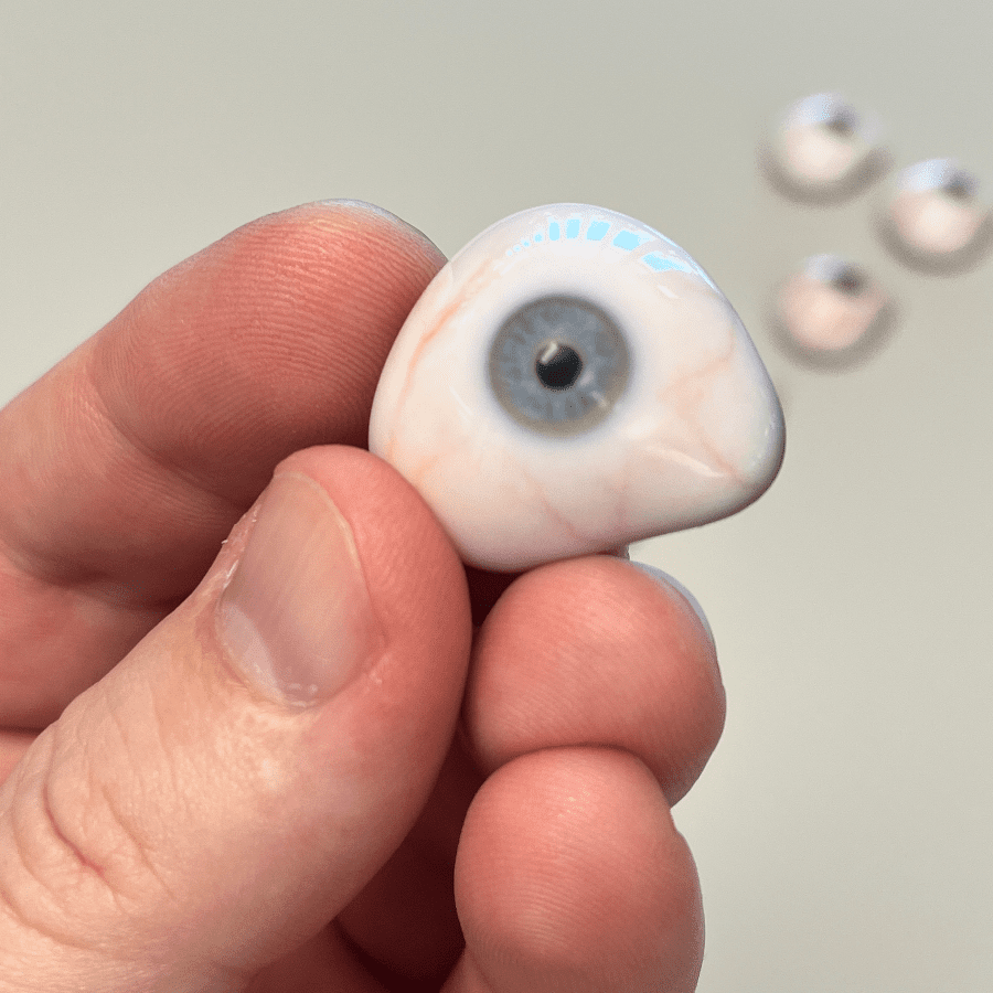student_eye_prototype 3D printed eye