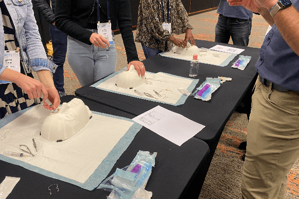 training models anaesthesia training models being used at confernece