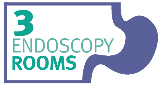 3 Endoscopy rooms