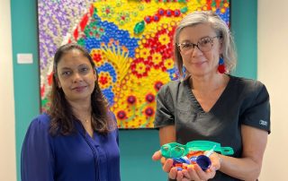 'Flipped Circles' is on display at RBWH.