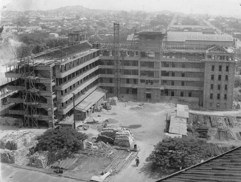 1950 Construction of nurses quarters