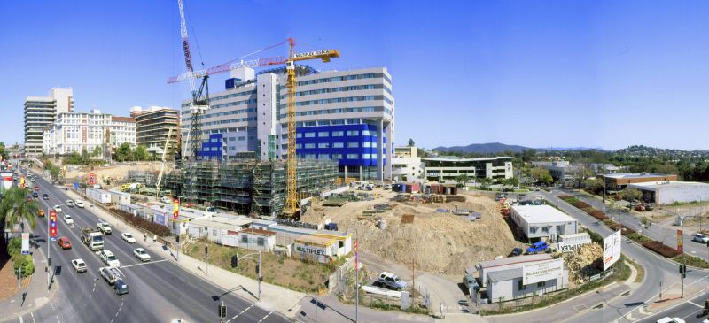 1999 Hospital building construction