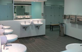 RBWH Cycle Centre - sinks