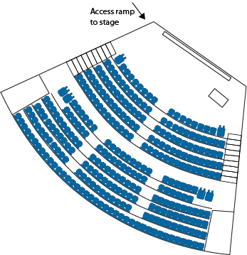 Auditorium- Seating Layout Auditorium- Seating Layout