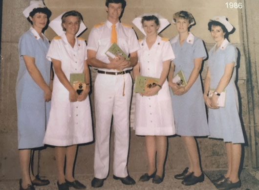 1980s – University led training for nursing commenced in 1989