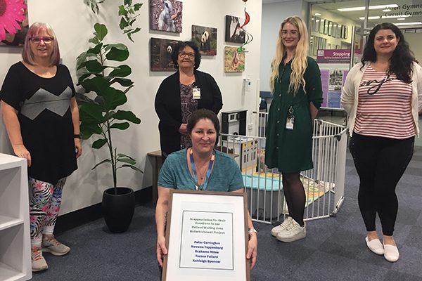 New-look Physio Outpatient area