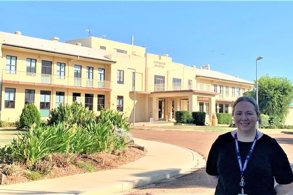 Belinda Chappell in Longreach