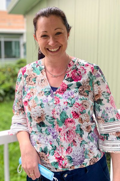 Social worker Jeanne Tedge