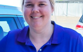Operational Services Officer Lauren Saunderson