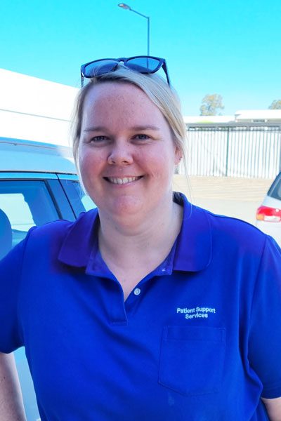 Operational Services Officer Lauren Saunderson