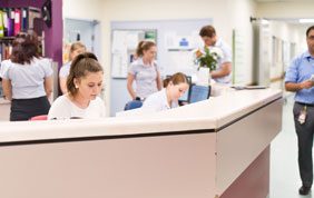 Ward reception
