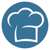 TPCH Room Service chef's hat symbol