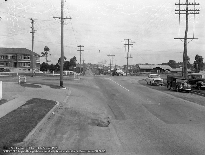 Webster Road, Stafford State School - 1959