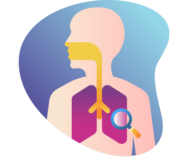 max-up-ct-scan Illustration of lungs being scanned