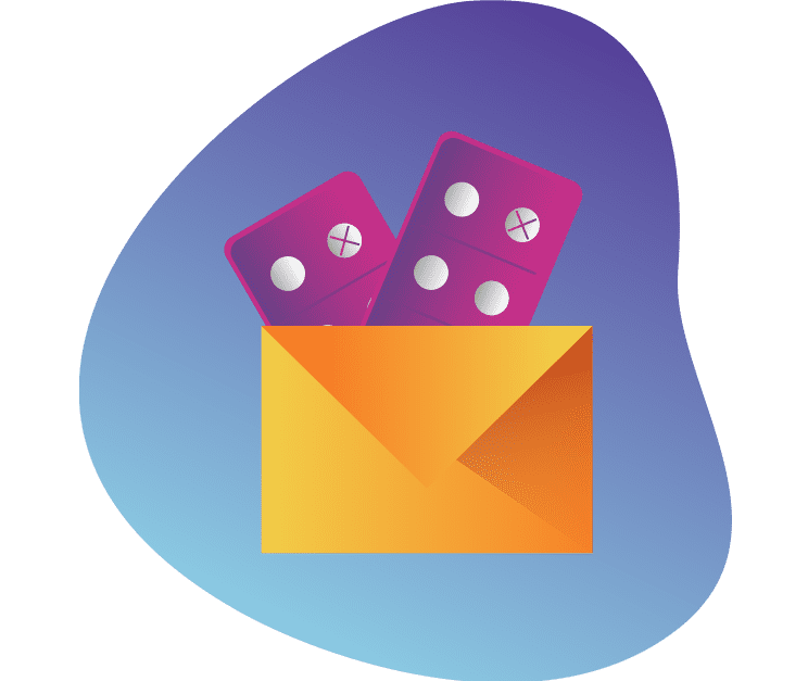 max-up-package Illustration of an envelope and contents
