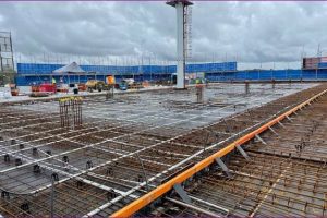 Multi-Storey Carpark construction site – April 2022