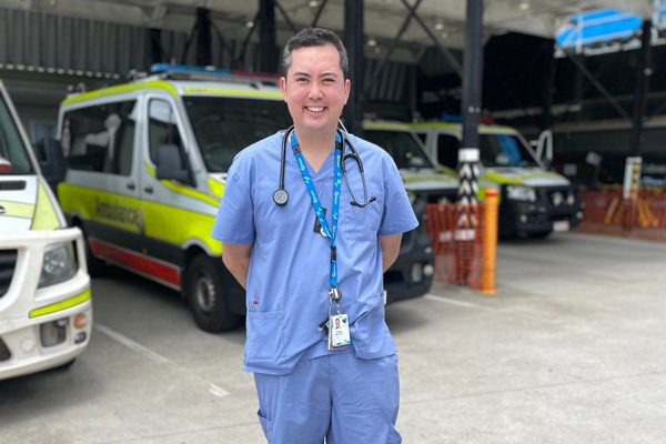 Dr Tim McErlane at Caboolture Hospital