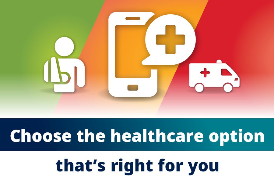 Graphic of alternatives to the emergency department